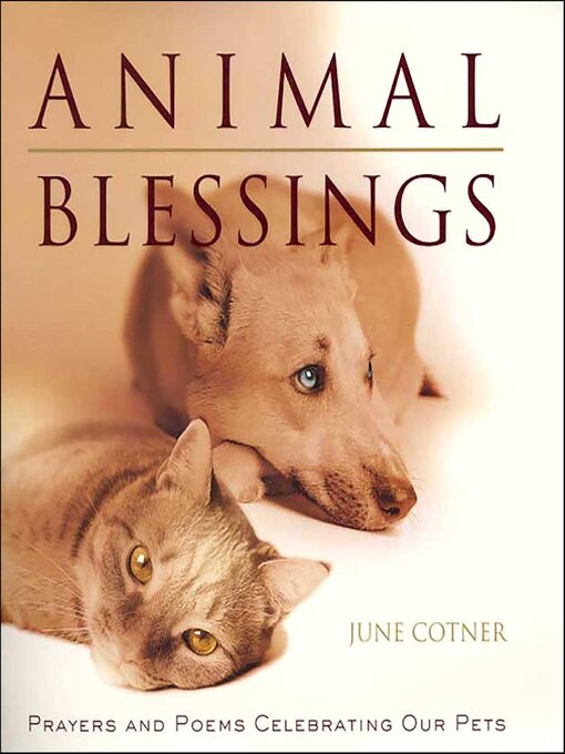 Title details for Animal Blessings by June Cotner - Available